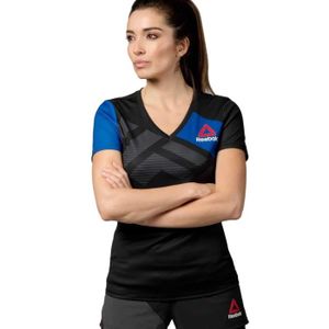 t shirt ufc reebok femme blanche