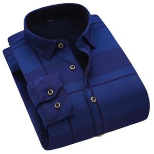 Chemise homme molletonnée clearance
