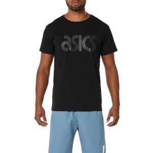 asics t shirt homme argent