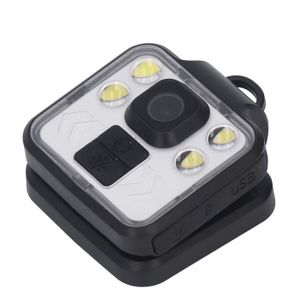 ENREGISTREUR VIDÉO Caméra portable Enregistreur Vidéo de Caméra Corporelle avec Lumière LED, étanche IP65, quincaillerie enregistreur