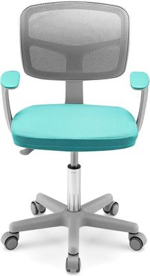 GOPLUS Chaise De Bureau Pour Enfant-Charge 150 Kg-Hauteur Réglable-Dossier Ergonomique-Siège Pivotant à 360° Rose-Violet - Maison