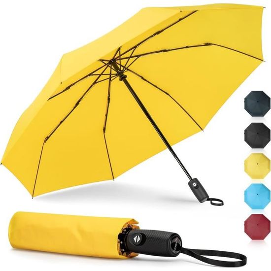 Parapluie pliant automatique X-tra Solide Isotoner