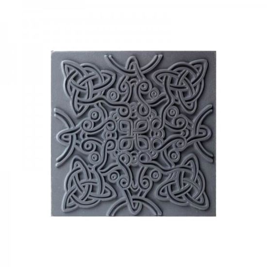 Neuf Plaque de Texture Baroque pour Créations Fimo