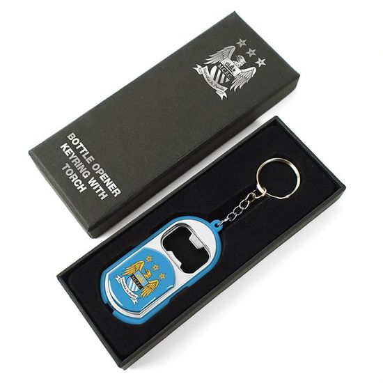 Porte-clé Décapsuleur Et Lampe Torche Chelsea FC - Produit Officiel - Idée Cadeau Pour Fans - Boîte Cadeau Incluse - 11
