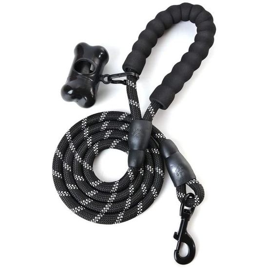 Licol Ajustable Nylon Réfléchissant Grand Chien