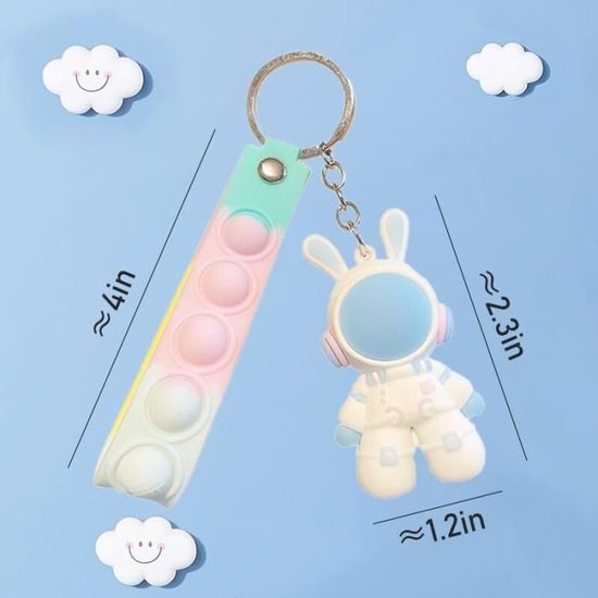 Lot De 8 Mini Oeufs Pierre-Papier-Ciseaux - Porte-clés Jouet Enfant - Cadeau Anniversaire Ou Fête - Couleurs Aléatoires