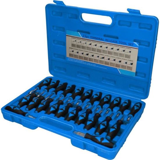 Jeu d’extracteurs de cosses pour connecteurs, 23 pièces - Brilliant Tools BT511100