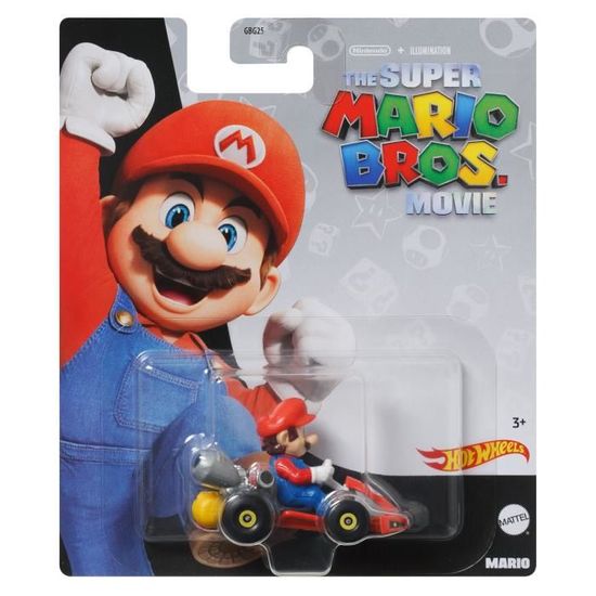 Voiture Hot Wheels Super Mario Bros Le Film HKD42 Personnage