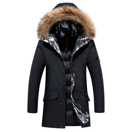 Doudoune homme on sale interieur fourrure