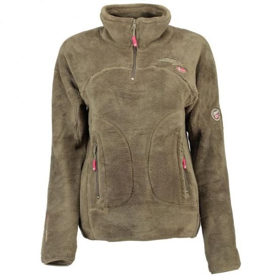 Polaire Geographical Norway Pour Femme - 100% Polyester - Confortable Pour Sport, Randonnée Et Quotidien