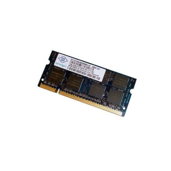 RAM PC Portable SODIMM Nanya NT1GT64U8HB0BN-3C DDR2 667Mhz 1Go PC2 ...
