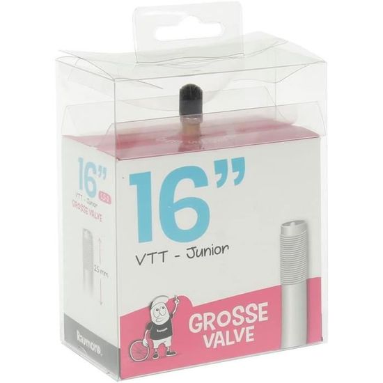 Chambre à Air UPFIT 20 Pouces 1.95 – Valve Standard, Compatible Pneus 20 X 1.5-2, Pour VTT Junior
