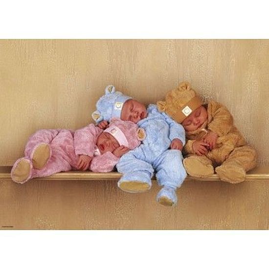Puzzle 1500 Pieces Anne Geddes 3 Petits Ours Cdiscount Jeux Jouets