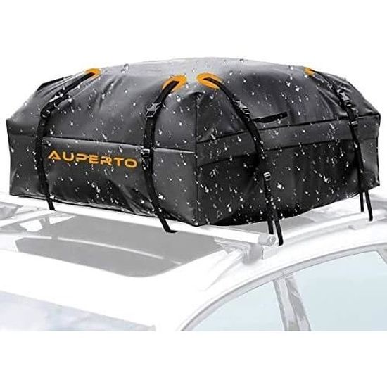 GADLANE - Sac De Toit étanche 0,6 M³ Pour Voiture, Avec Tapis Antidérapant Et 6 Crochets, Sans Besoin De Barres De Toit
