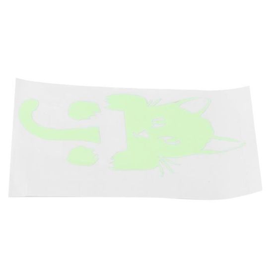 Stickers Phosphorescents Nuit 10 Autocollants Lumineux Chat Pour Interrupteur - Décoration Murale Phosphorescente - Pratique Nuit Stickers Lumineux Chat