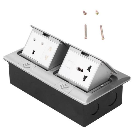 Boîtier étanche Prise 50A RV 125-250V, Type 14-50R, Avec Disjoncteur - Pour Camping-cars Et Caravanes