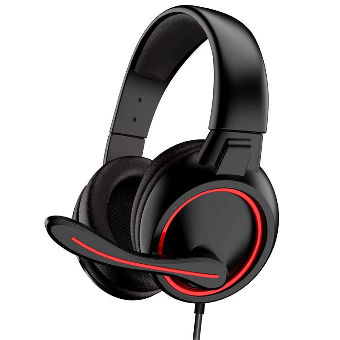 ADVANCE – GTA 210 – Casque Pro Gaming Audio - Simili Cuir - Microphone – Arceau Flexible et Ajustable – HP 40mm – Multiplateformes