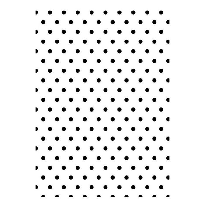 Plaque d'embossage 'On se marie - polka dots' d'Artemio