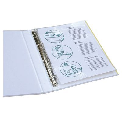 Pochette plastifier A4 perfore 125 microns - x100