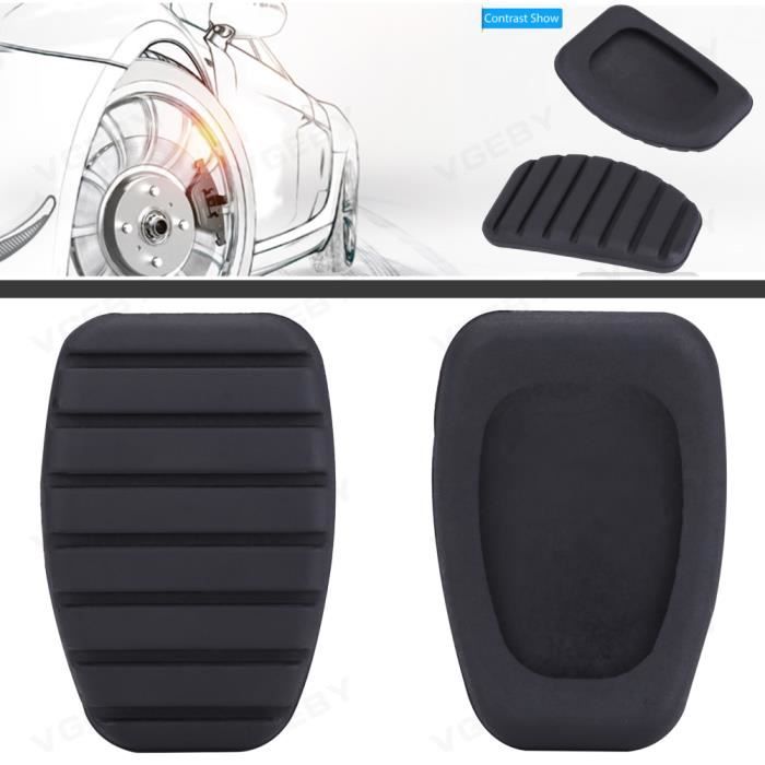 Pédale De Frein Repose-Pieds Embrayage En Caoutchouc Couverture pour Renault Megane Laguna Clio Kango -ABI