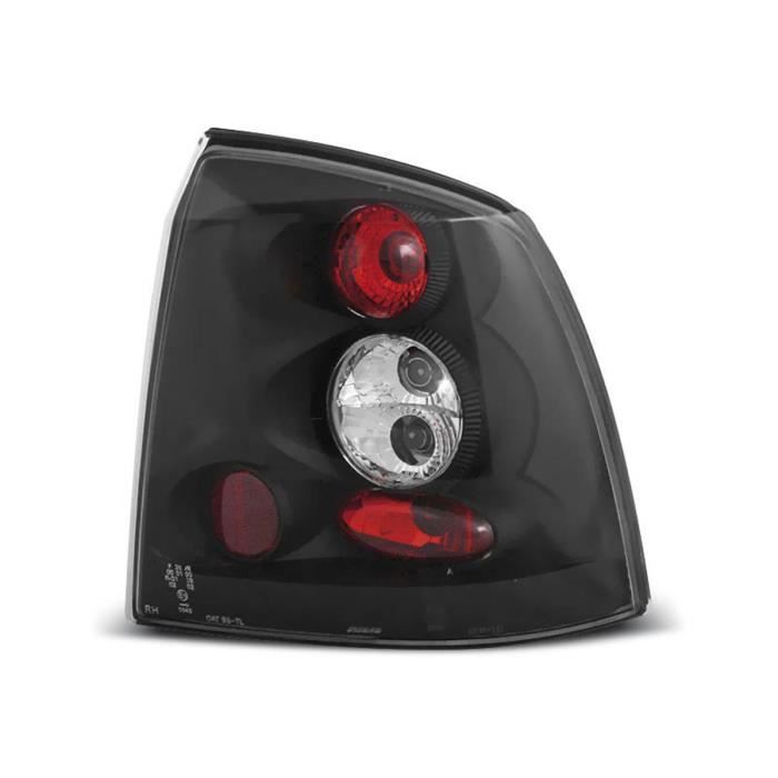 Paire de feux arriere Opel Astra G berline 97-04 noir