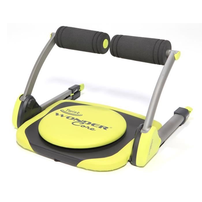 Wonder Core Twist – Appareil de Sport Compact Mixte Adulte pour Abdominaux, Biceps, Triceps, Dos, Buste et Jambes