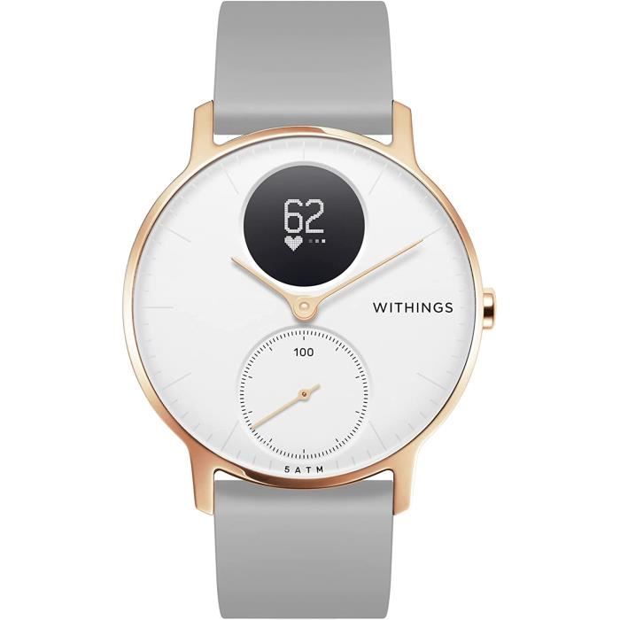 Withings Steel HR - Montre Connectée Hybride - Suivi d'Activité avec GPS Connecté, Suivi de Fréquence Cardiaque, Suivi du Sommeil453