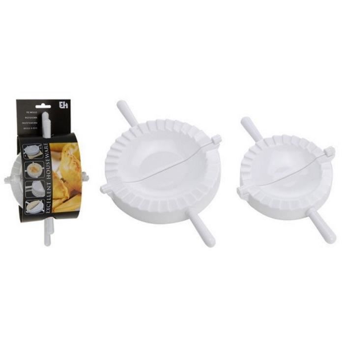 2 MOULES A CHAUSSON RAVIOLIS PVC 12 CM ET 15 CM USTENSILE CUISINE