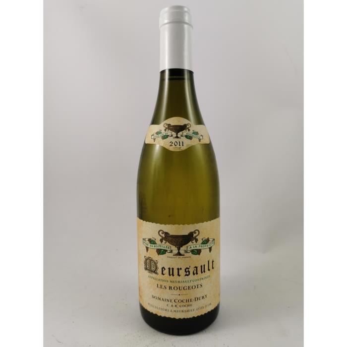 Meursault - Les Rougeots - Domaine Coche Dury 2011, Meursault, Blanc, 75 cl.