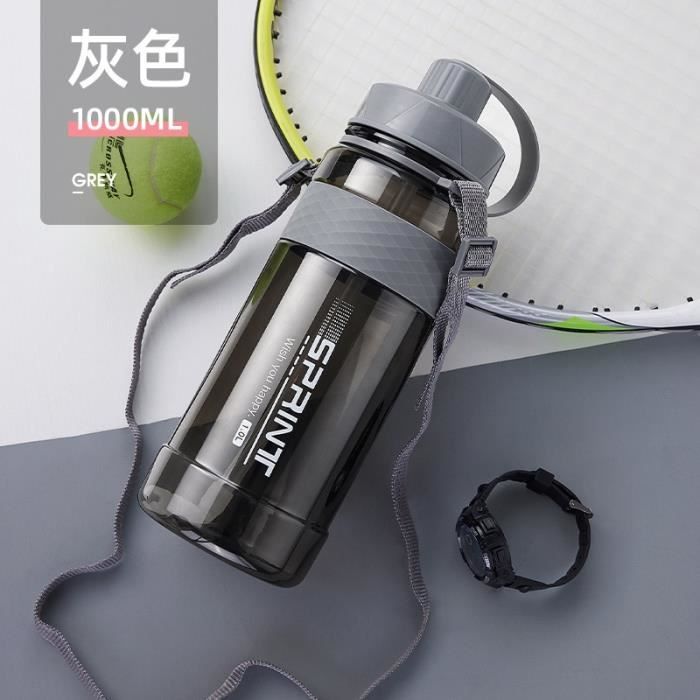 Gourde - Bouteille isotherme,Cardio Plein Air Sport Bouteille Bouilloire Grande Capacité Portable Escalade - Type Black-0,65L
