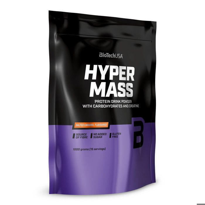 Gainers intermédiaires Hyper Mass - Salted Caramel 1000g