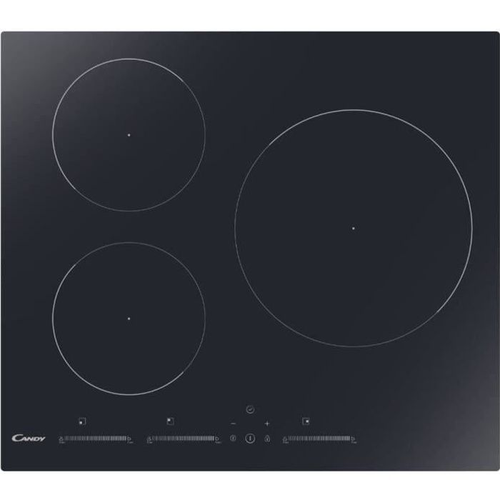 CANDY CIS633MCTT PLAQUE INDUCTION - 60CM -3 FOYERS