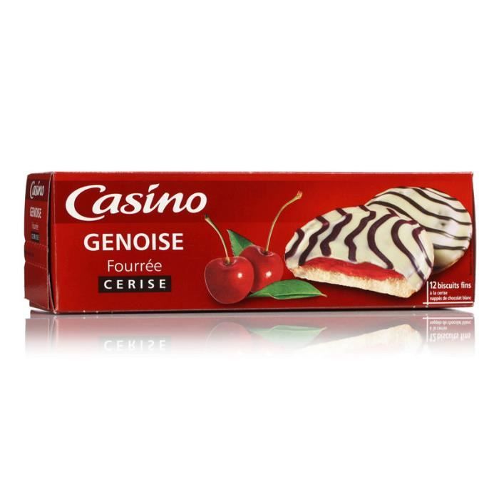 Genoise Fourée Cerise 150g