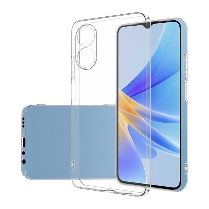 Coque pour oppo A17 coque clear Souple Silicone transparent tpu gel