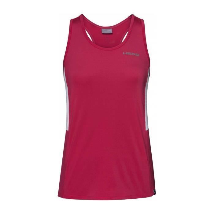 Head Club Femmes Débardeur tennis rose