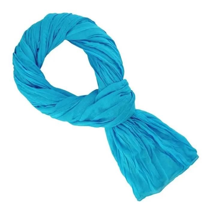 FOULARD CHECHE BLEU TURQUOISE 100% COTON TAILLE XXL HOMME FEMME FILLE GARCON Motard Biker ...
