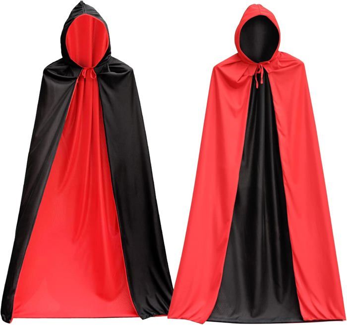 Cape Cosplay Halloween Homme - Manteau Retro à Capuche Pour Déguisement