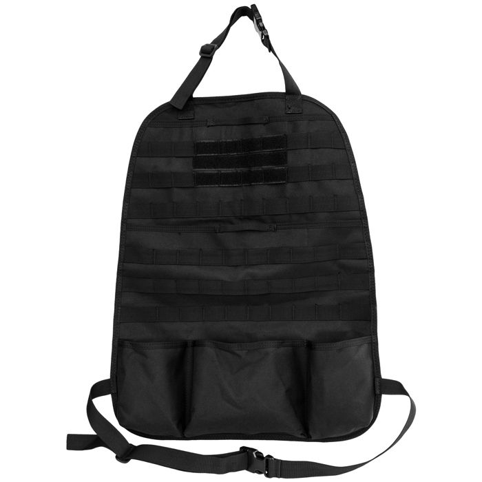 Organisateur De Siège Arrière De Voiture Avec Support De Tablette Protection De Siege Arriere 2 Pieces Avec 9 Poches De Rangement Noir 97529930