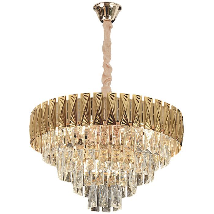 Lampe Suspendue De Plafond Toolight G060-Cp 60Cm Lampe Pendante Au Plafond Or 81X57X34Cm