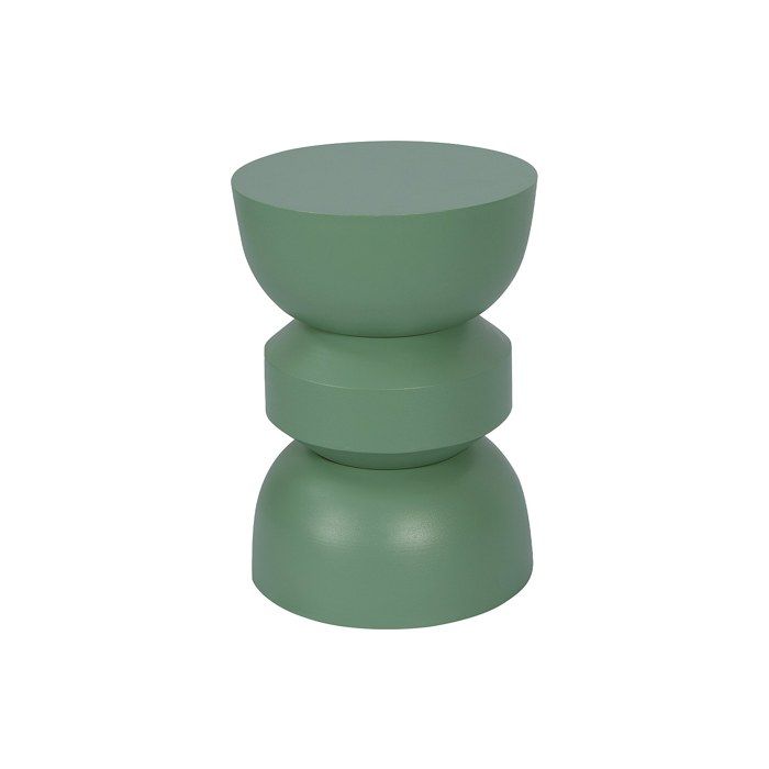 Table dappoint de jardin en métal - Vert amande - TOQO de MYLIA