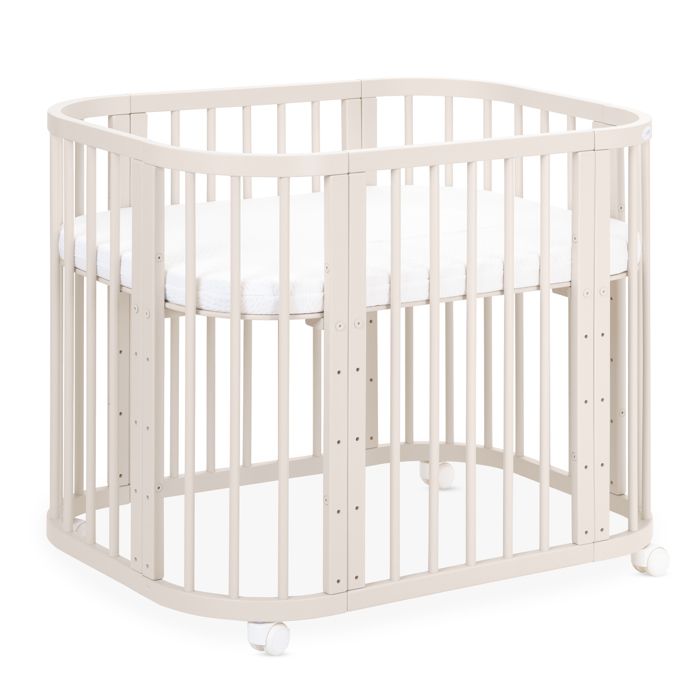 Waldin Lit Bébé 5en1 Lit Cododo en Bois Matelas Cachemire - Ventilé Sommier Réglable sur 5 Niveaux Lit Évolutif Waldin Lit Bébé 5en1 Lit Cododo en Bois Matelas Cachemire - Ventilé Sommier Réglable sur 5 Niveaux Lit Évolutif