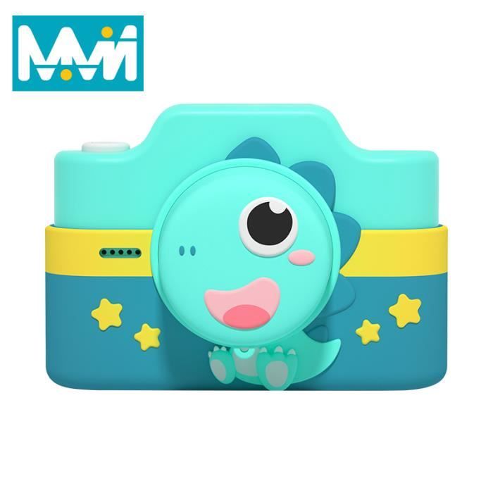 Appareil Photo Instantané Pour Enfants - 48MP, écran 2 Pouces, Impression Photo Noir Et Blanc DIY, Cadeau Pour 3-12 Ans Avec Coque Dinosaure