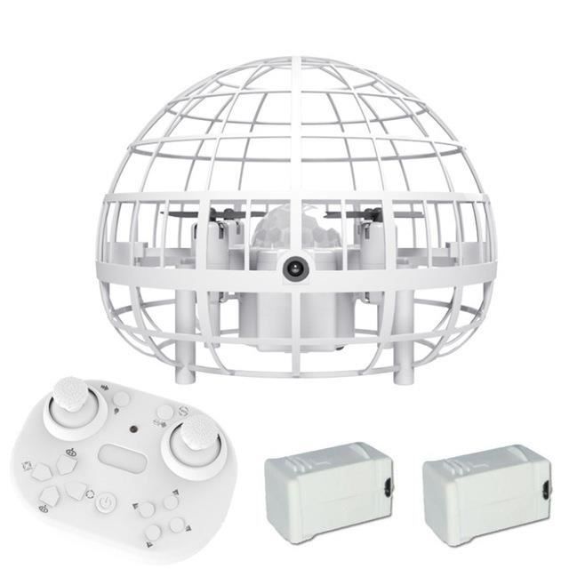 Jouet boule volante magique - Drone RC à induction inarouge, LED à lumière disco, hélicoptère Jouet boule volante magique - Drone RC à induction inarouge, LED à lumière disco, hélicoptère