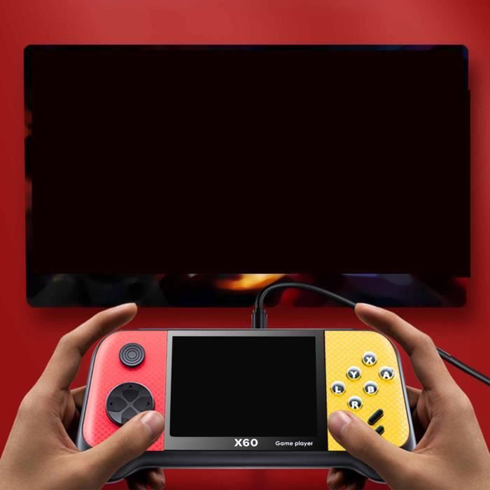 Console Portable R36XX – émulateur Rétro Avec écran IPS 3,5 Pouces, Double Joystick, 128Go Et Wifi, Pour Jouer Partout