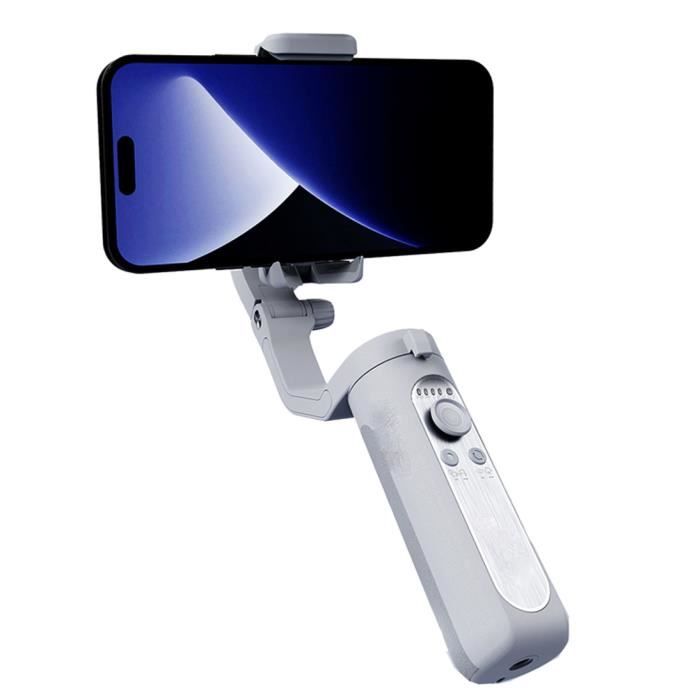 Stabilisateur Smartphone - Gimbal Smartphone à 3-Axes, Pliable Stabilisateur pour iPhone & Android, pour Stabilisateur Vidéo TikTok