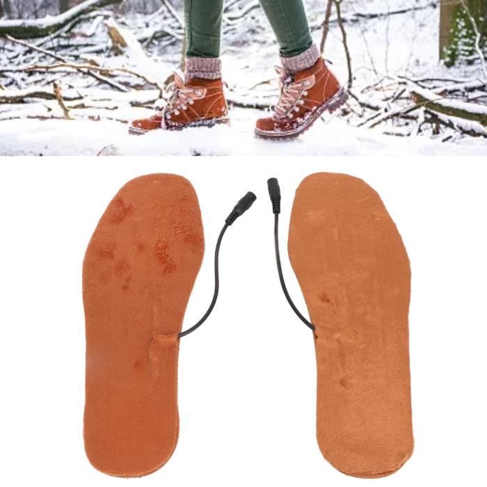 Semelle Chauffante Rechargeable, Semelles Thermique Chauffantes Semelles Interieures Chaussures Chauffe Pieds Peut Etre Coupe Lavable 99220585