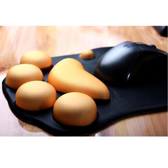 Tapis De Souris Repose Poignet Chat Cdiscount