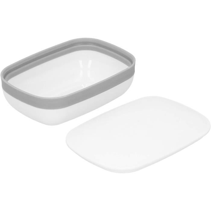 Conteneur De Savon De Voyage Avec Couvercle Porte-Savon Portable Pour