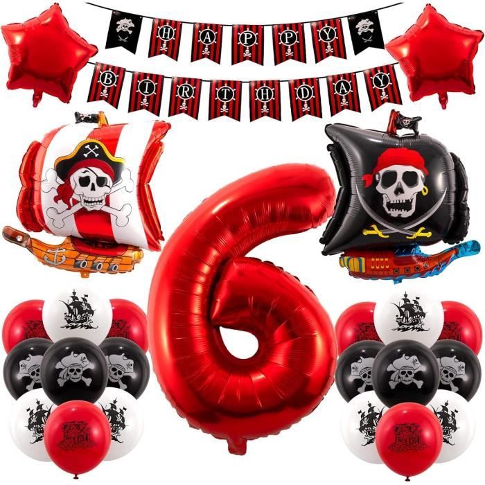 Confettis de table pirate - Déco anniversaire pirate enfant