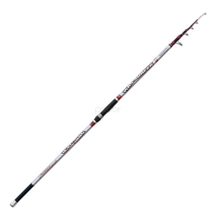 Surfcasting Téléscopique 4.20m Canne à Pêche Shimano Vengeance CX Télé Surf 4.20m - 100g - Surfcasting Léger Télescopique - Mer Et Fond Pêche Au Fond